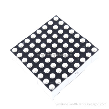 8x8 Red LED Matrix Display 32x32mm for Outdoor Advertising